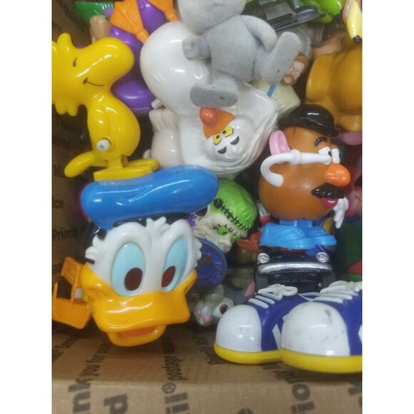 Disney & Burger King Push Wind Up Other Toys Mixed Lot Pretend Play 3.6 lbs - Picture 3 of 4